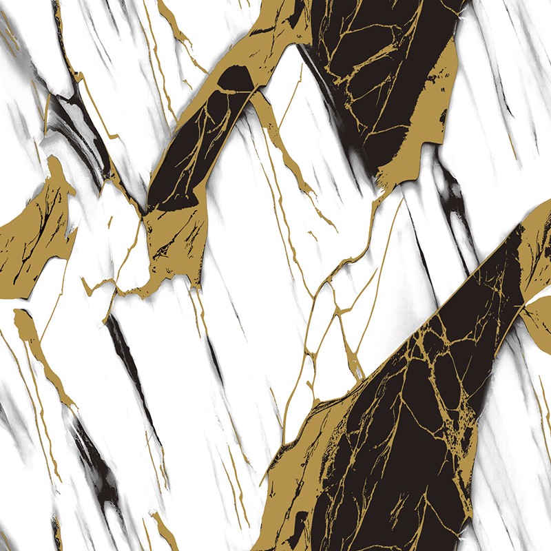Черное золото Элегантность ПЭТ Флим